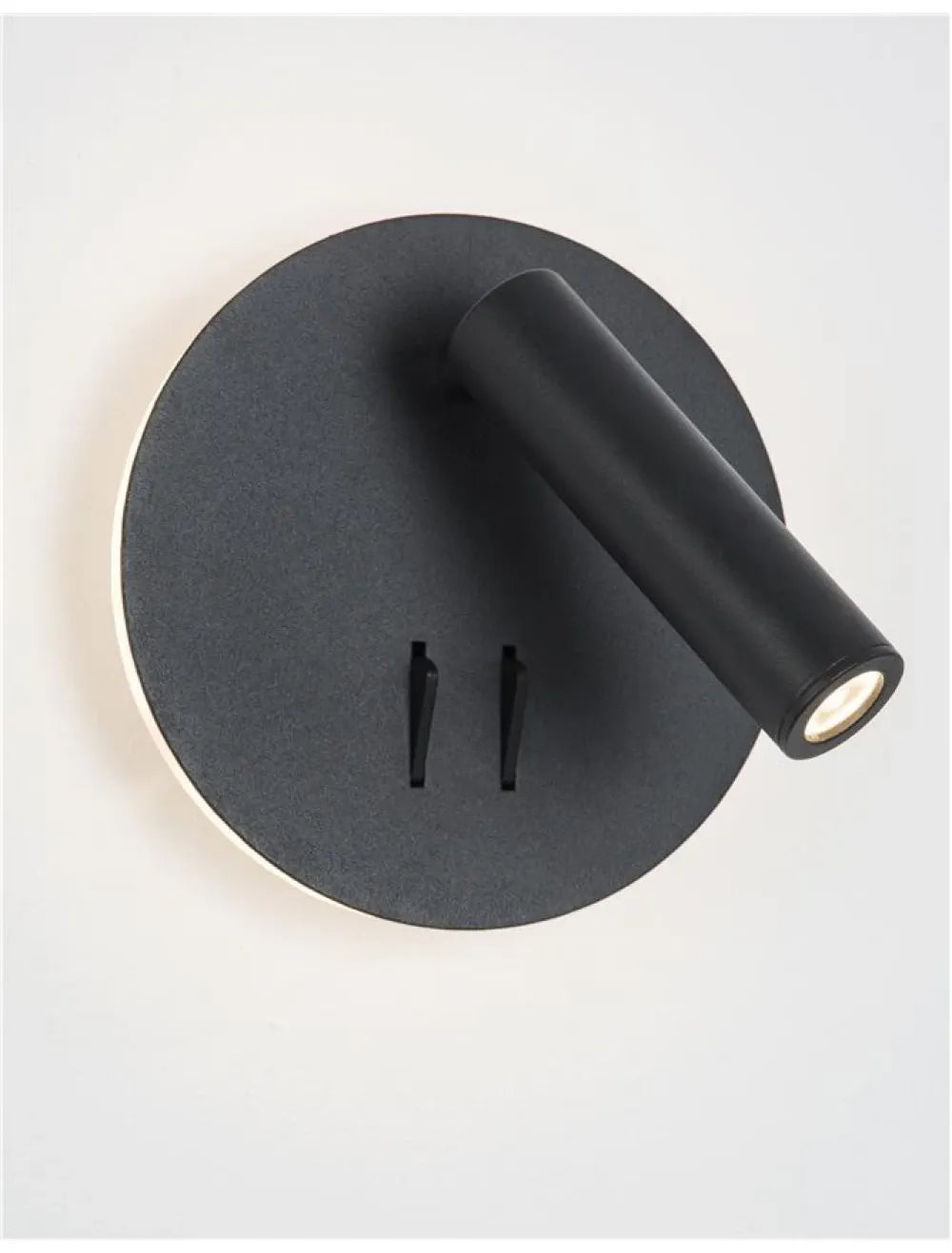 Aplica de perete structura din Aluminiu Negru si abajur din Aluminiu Negru H14xL14cm IP20 9W 780lm 3000k PENOR