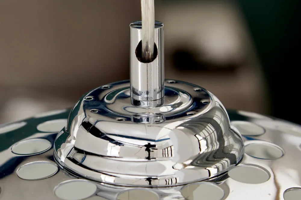 Pendul din Metal Argintiu D32xH22cm CHROME BALL