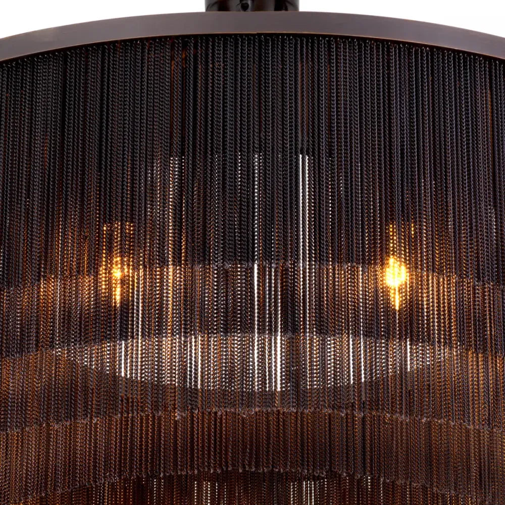Candelabru din Otel inoxdabil Bronz H61xD90cm Tissot L Eichholtz