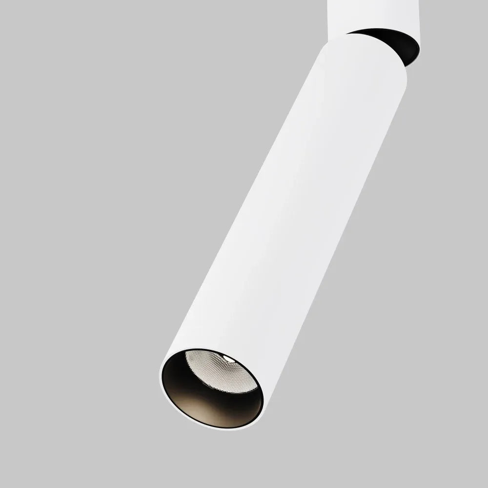 Spot pentru sina Unity din Aluminiu Alb H32.5xL8.15cm 6W 460lm 3000k Focus Dual