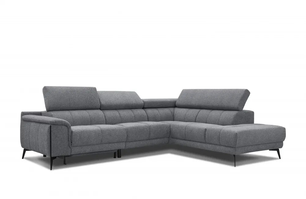 Coltar customizabil in forma de L cu recliner 290cm Amira