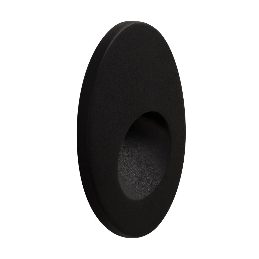 Spot incastrat pentru iluminat scari din Aluminiu Negru 3W 60lm 3000k D7xH7cm Bil