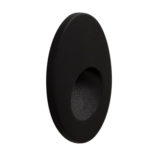 Spot incastrat pentru iluminat scari din Aluminiu Negru 3W 60lm 3000k D7xH7cm Bil