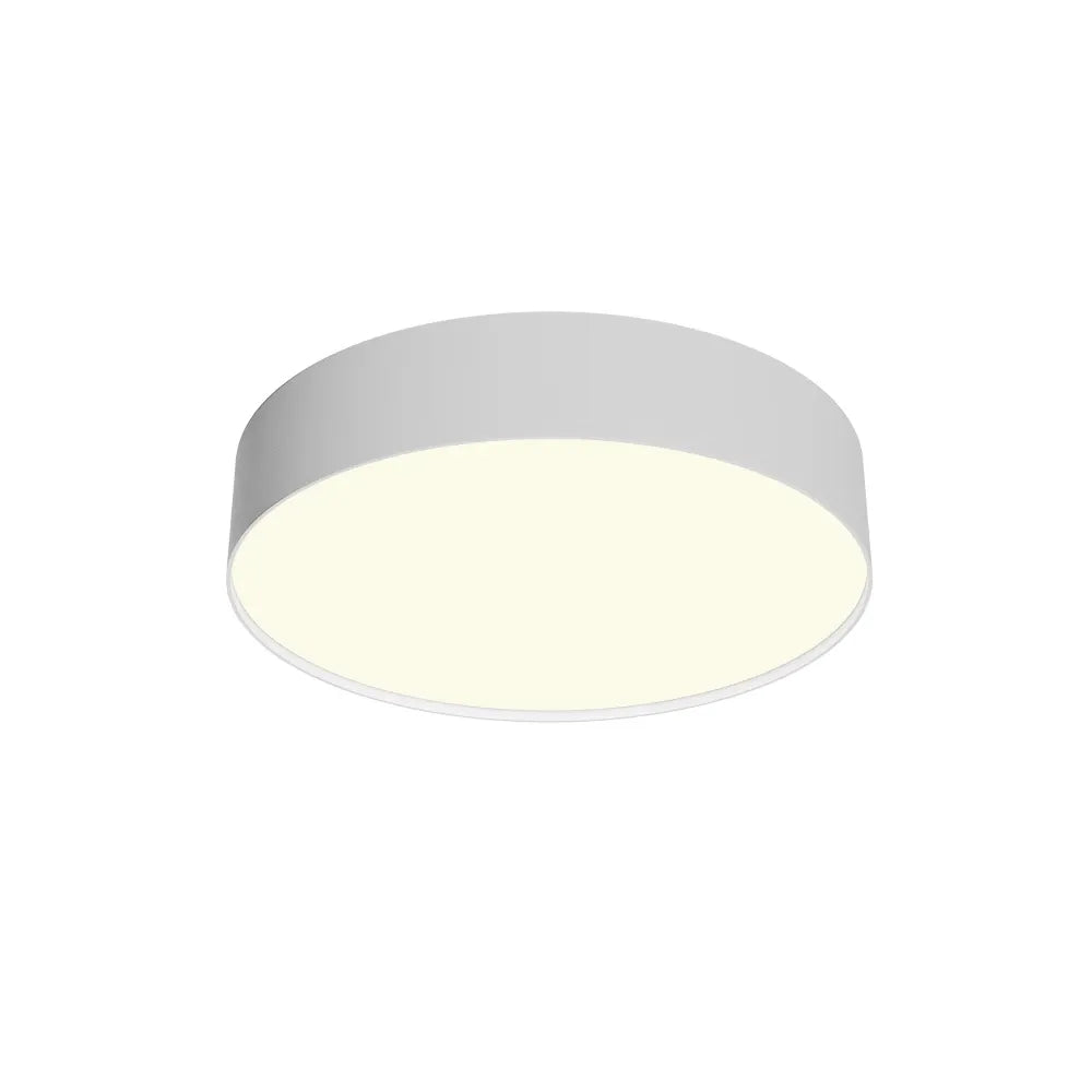 Plafoniera din Aluminiu Alb H6xD30cm Zon