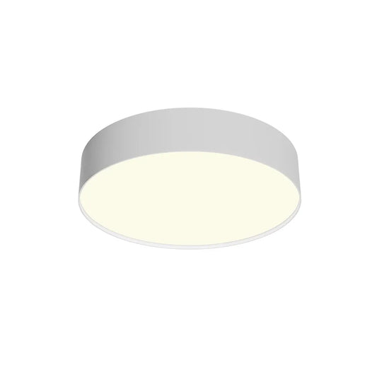 Plafoniera din Aluminiu Alb H6xD30cm Zon