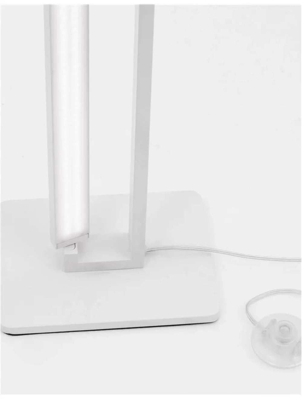 Lampa de podea structura din Aluminiu Alb si abajur din Acrilic  H161xL24cm IP20 27W 1820lm 3000k LINE
