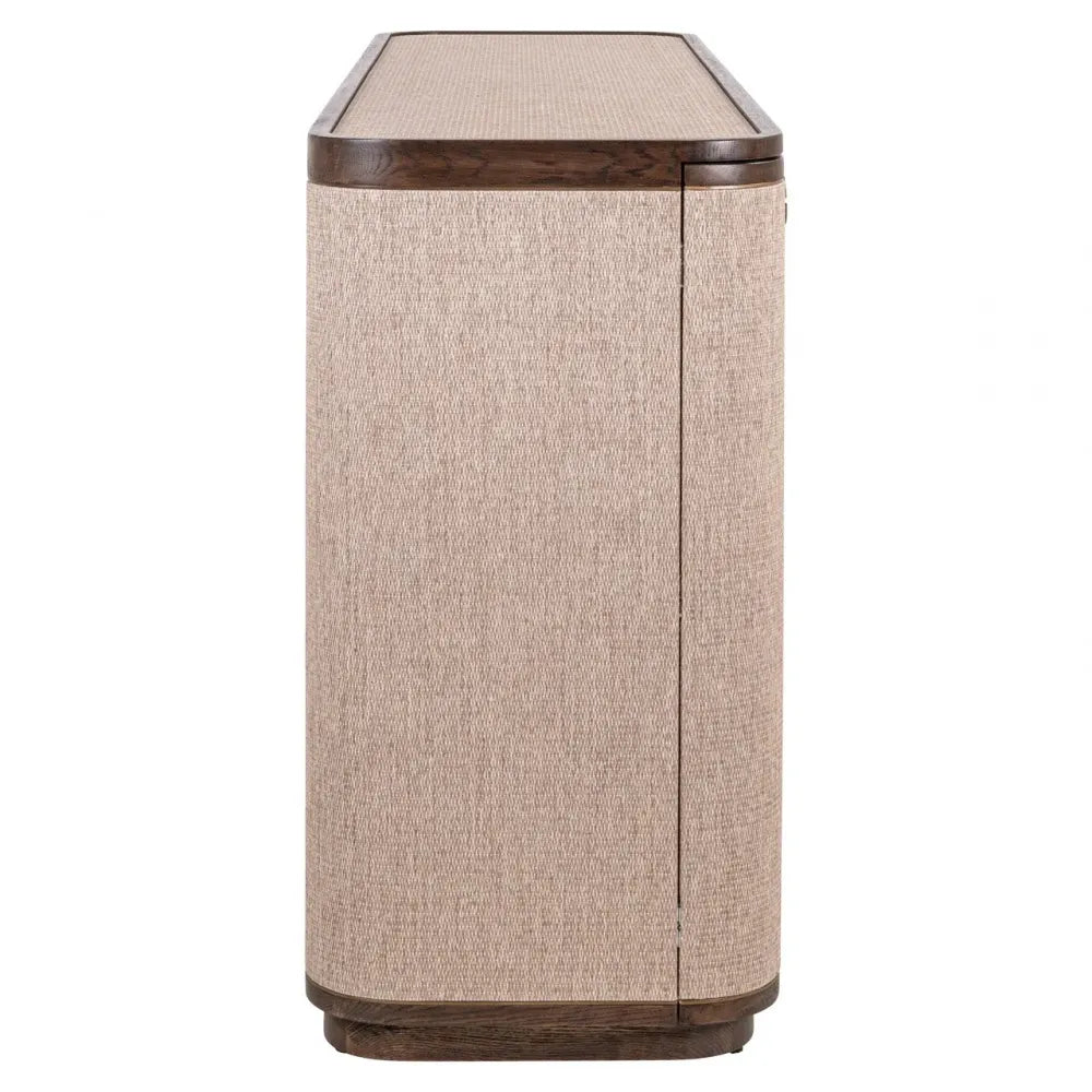 Comoda cu 4 usi din Lemn/In Auriu/Bej Maro/Bej L180xH86cm Willox Richmond interiors