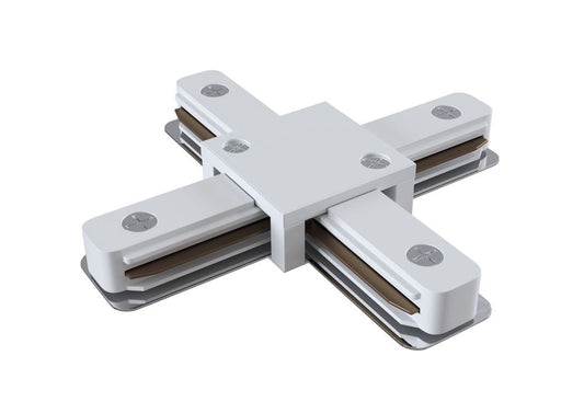 Conector X Accessories for tracks Alb  LED L11xH3cm