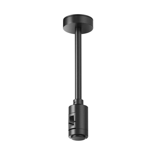 Suport scurt de tavan 138 mm Flarity din Aluminiu Negru H18.4xL4.5cm Flarity