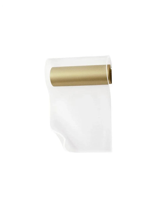 Aplica de perete structura din Aluminiu Auriu si abajur din Acrilic Transparent H28.5xL20cm IP20 6W 421lm 3000k ARGO
