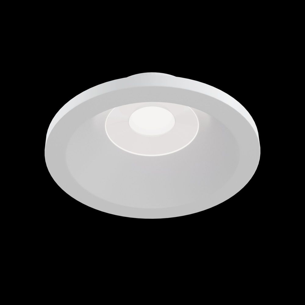 Spot incastrat din Aluminiu Alb D8.5xH4.5cm Zoom