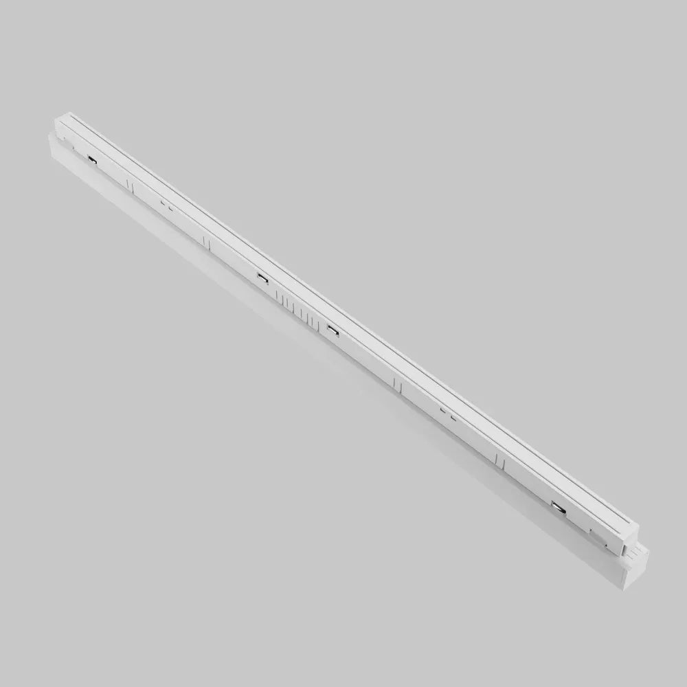 Spot dimabil smart pentru sina Exility din Aluminiu Alb H4.4xL60.4cm 24W 1550lm 2700-6000k Basis