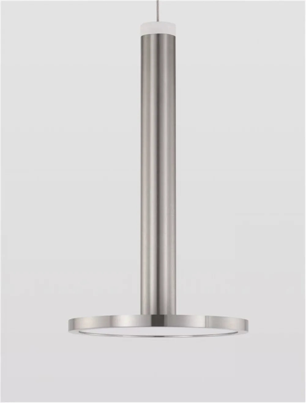 Pendul din Metal Argintiu H160xL15cm IP20 10W 517lm 3000k PALENCIA