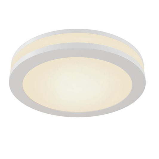 Spot incastra din Aluminiu Alb D10xH4cm Phanton