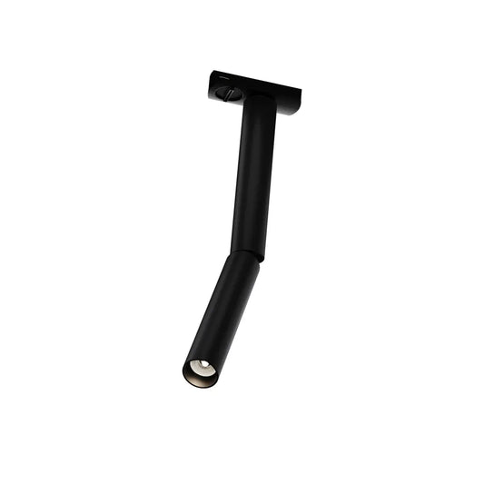 Spot pentru sina Unity din Aluminiu Negru H32.5xL8.15cm 6W 400lm 3000k Focus Dual
