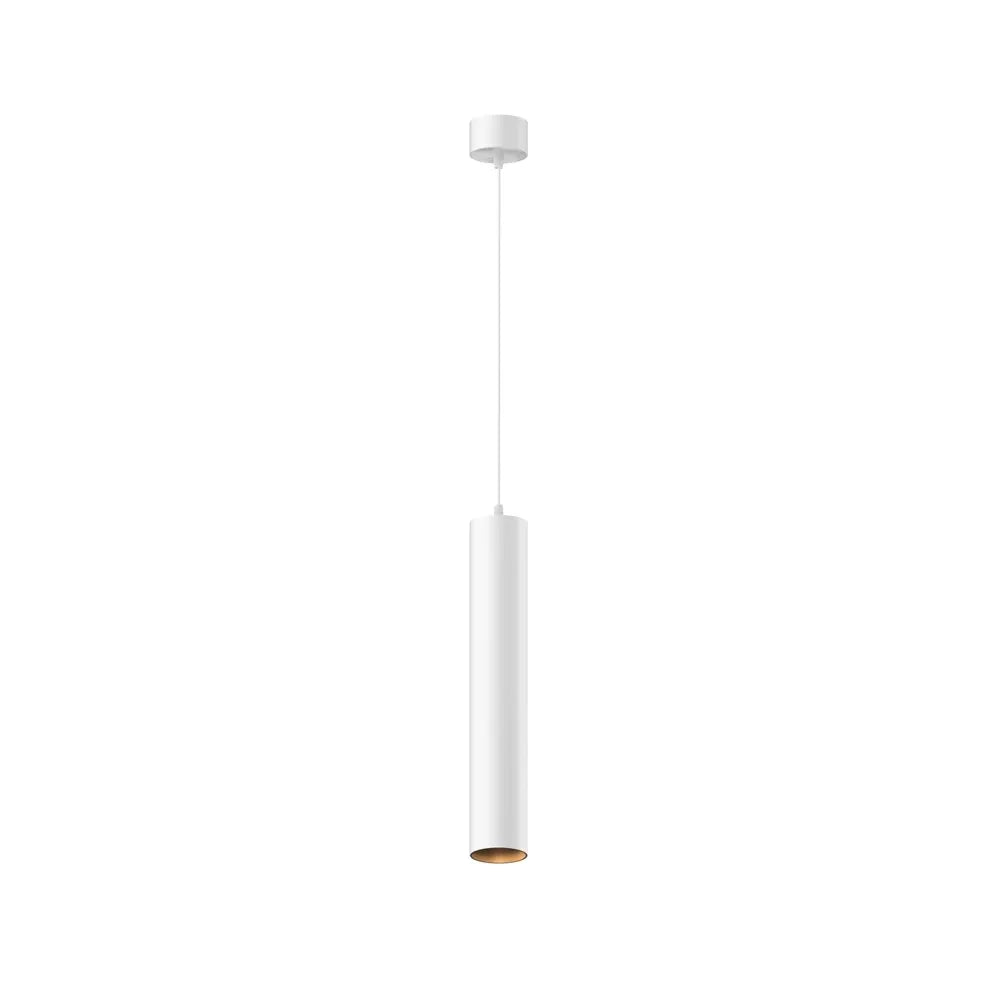 Pendul din Aluminiu Alb H133xD5cm IP 20 12W 1000lm 3000k Focus LED