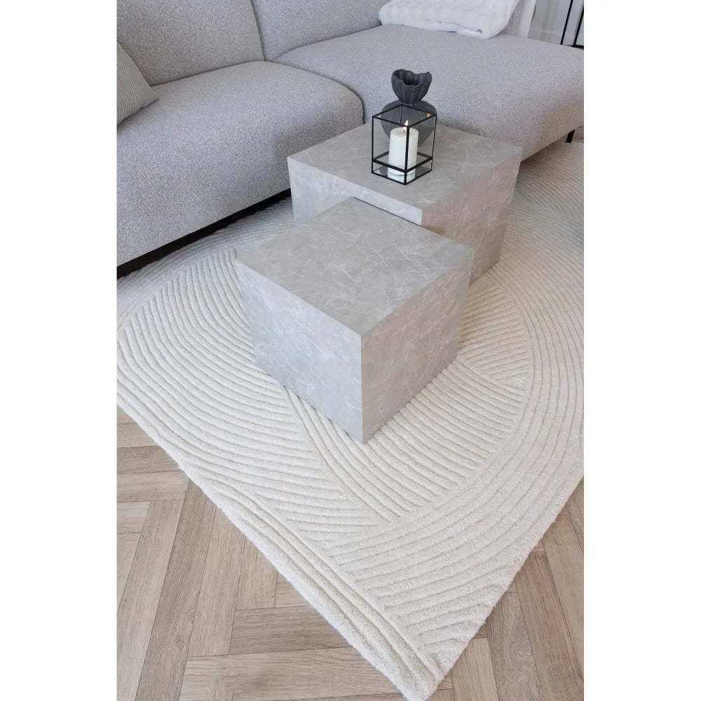 Covor din Lana Ivory 230x160cm Pune