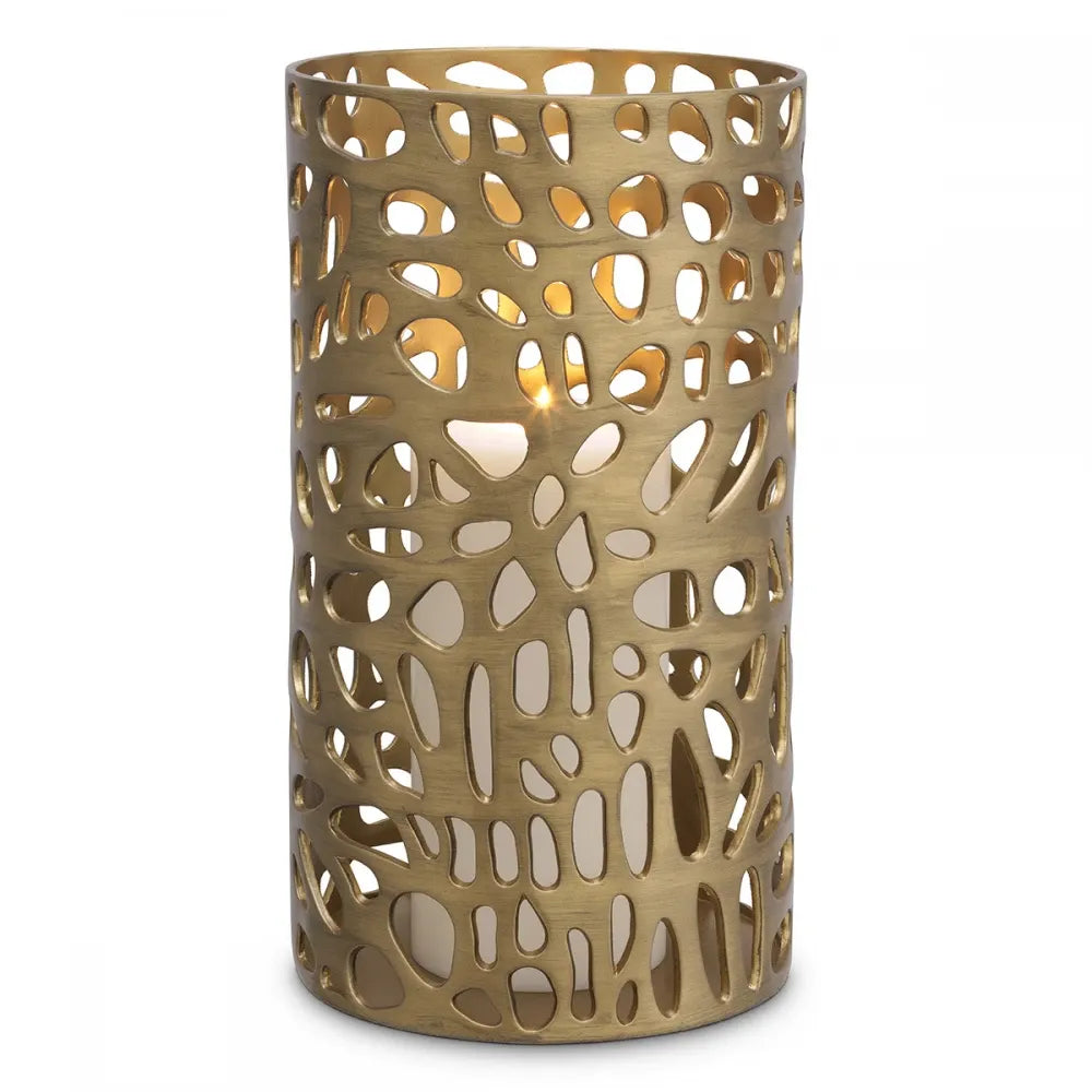 Suport lumanare din Metal Alama D23cm Dix L Eichholtz
