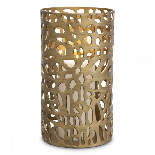 Suport lumanare din Metal Alama D23cm Dix L Eichholtz