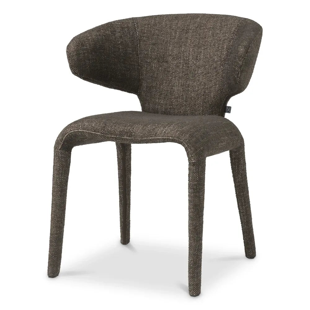 Scaun tapitat cu Stofa Maro L60xA61xH79cm Josephine Eichholtz