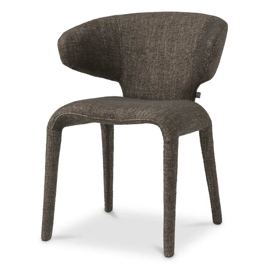 Scaun tapitat cu Stofa Maro L60xA61xH79cm Josephine Eichholtz