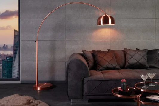 Lampa de podea din Metal Cupru H170-210xL150-160cm Big Bow