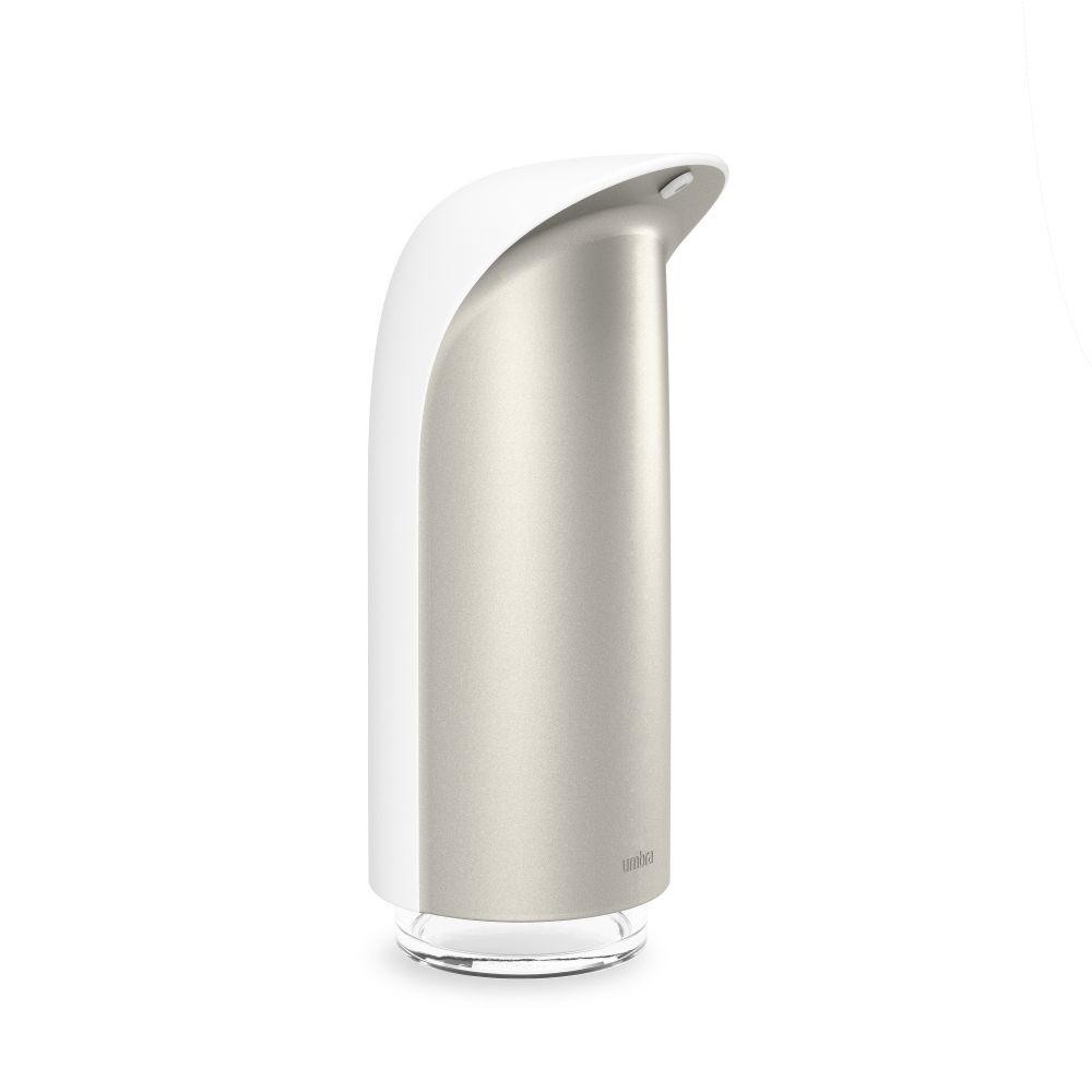 Dozator de sapun din Acrilic Alb Emperor H20xL10cm