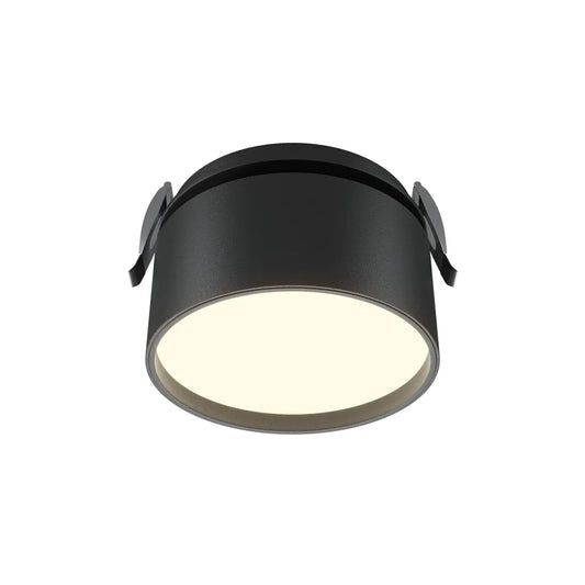 Spot incastrat din Aluminiu Negru H6.6xD8.5cm 12W 640lm 2200-4000k Onda