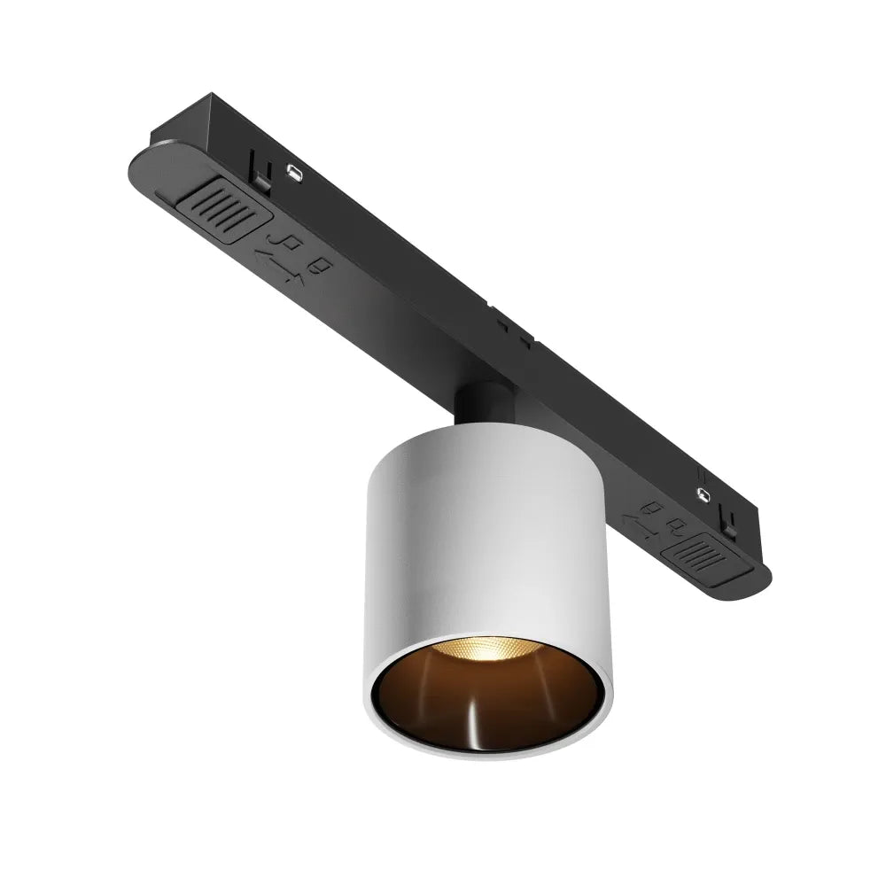 Spot pentru sina Exility din Aluminiu Alb H9.6xL19.3cm 7W 330lm 3000k Alfa S