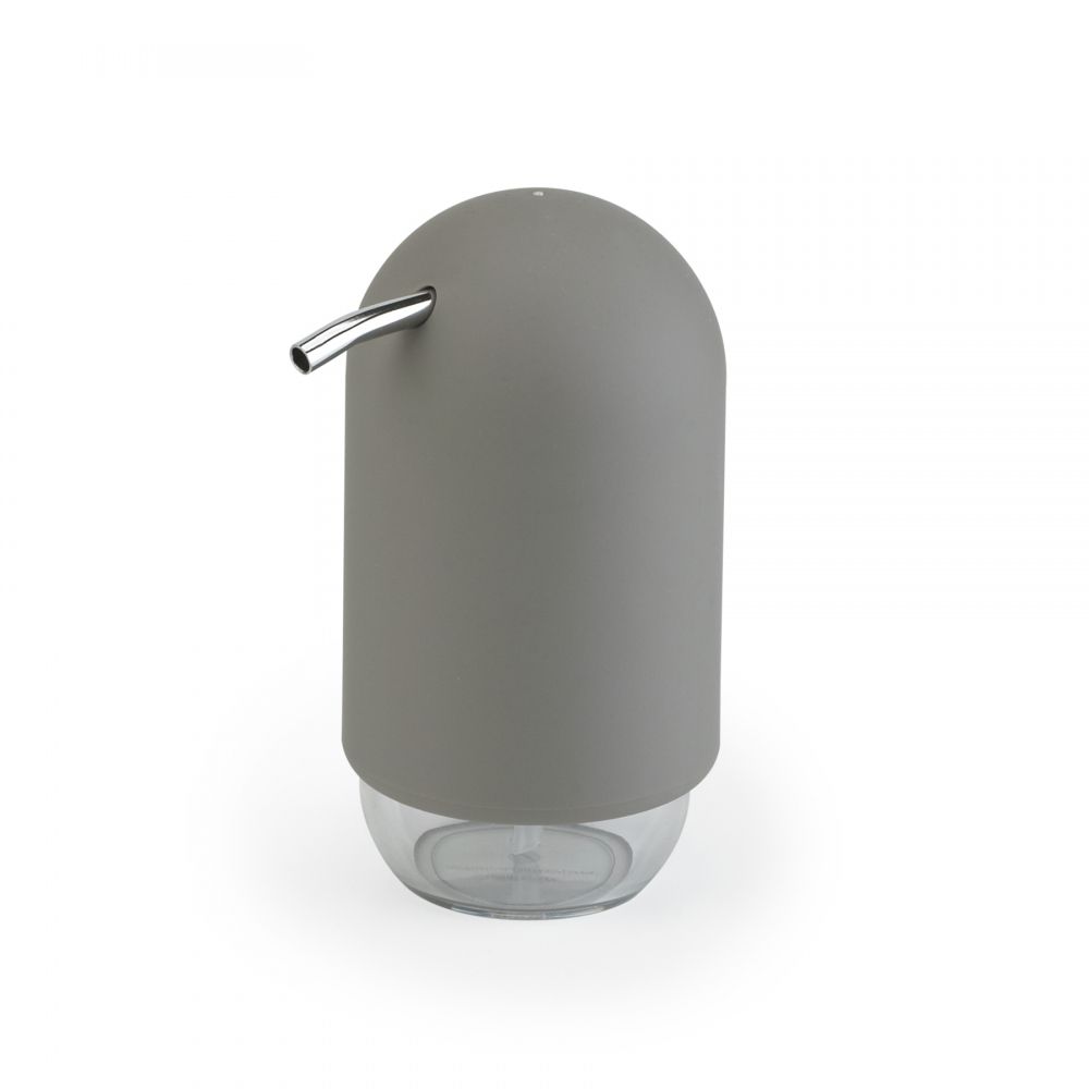 Dozator de sapun din Plastic Gri Touch D7xH14cm