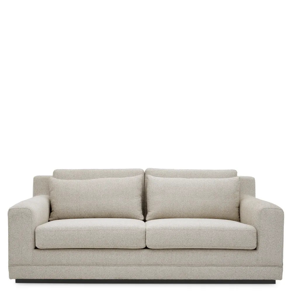 Canapea tapitat cu Stofa Bej L202xA122xH85cm Manhattan S Eichholtz