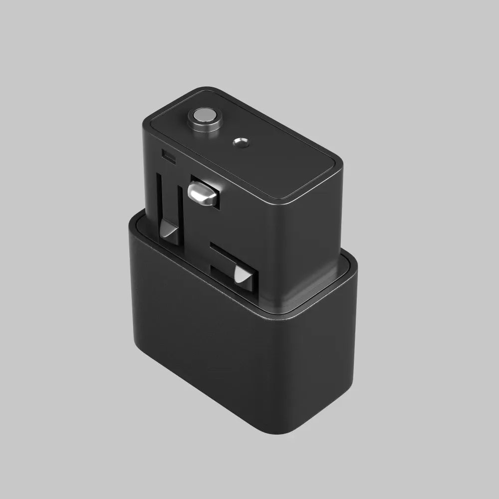 Spot pentru sina Exility din Aluminiu Negru H4.5xL3.6cm 2W 81lm 3000k Points S