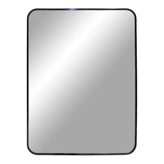 Oglinda cu rama din Metal Negru 70x50cm Madrid