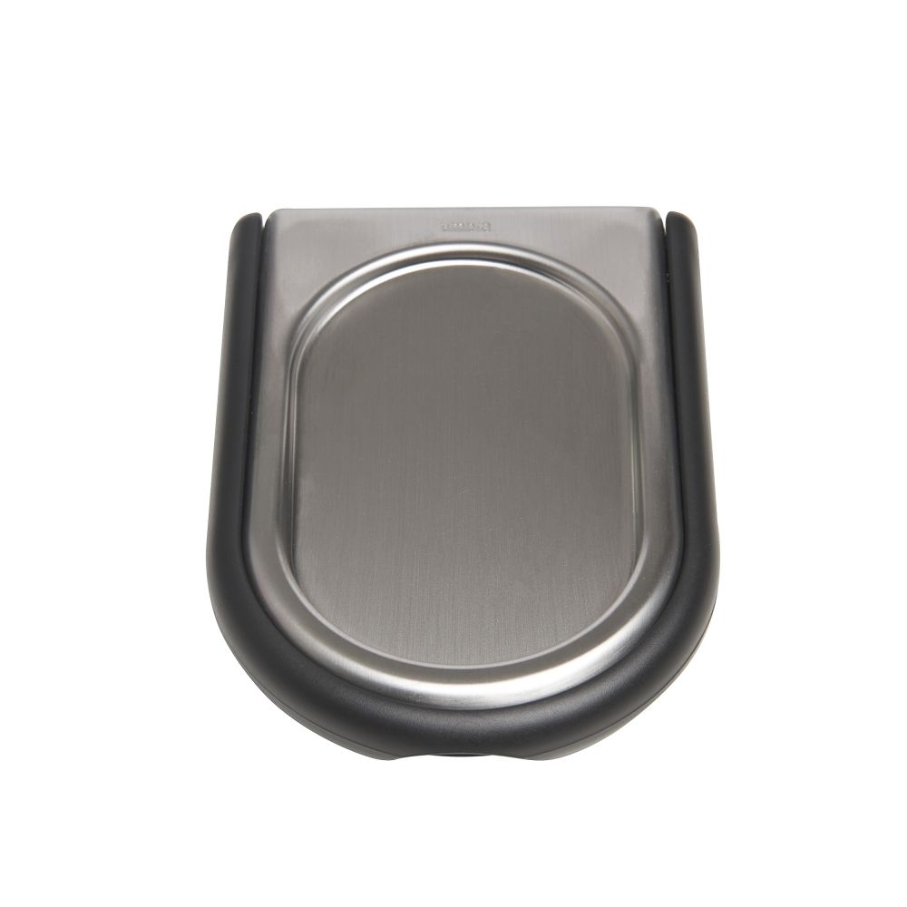 Suport pentru ustensile de bucatarie din Otel inoxidabil Gri Laydle L10xH14cm