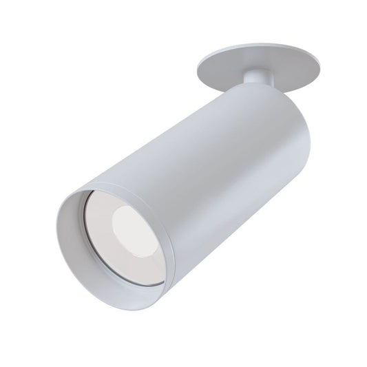 Spot aplicat din Aluminiu Alb D6xH20cm FOCUS