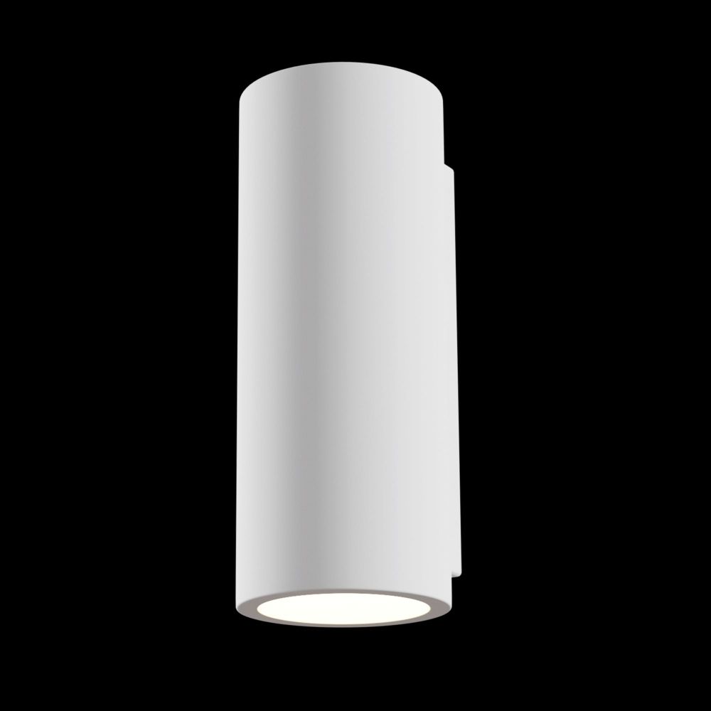 Aplica de perete din Rigips Alb cu 2 becuri L8x10xH20cm Parma