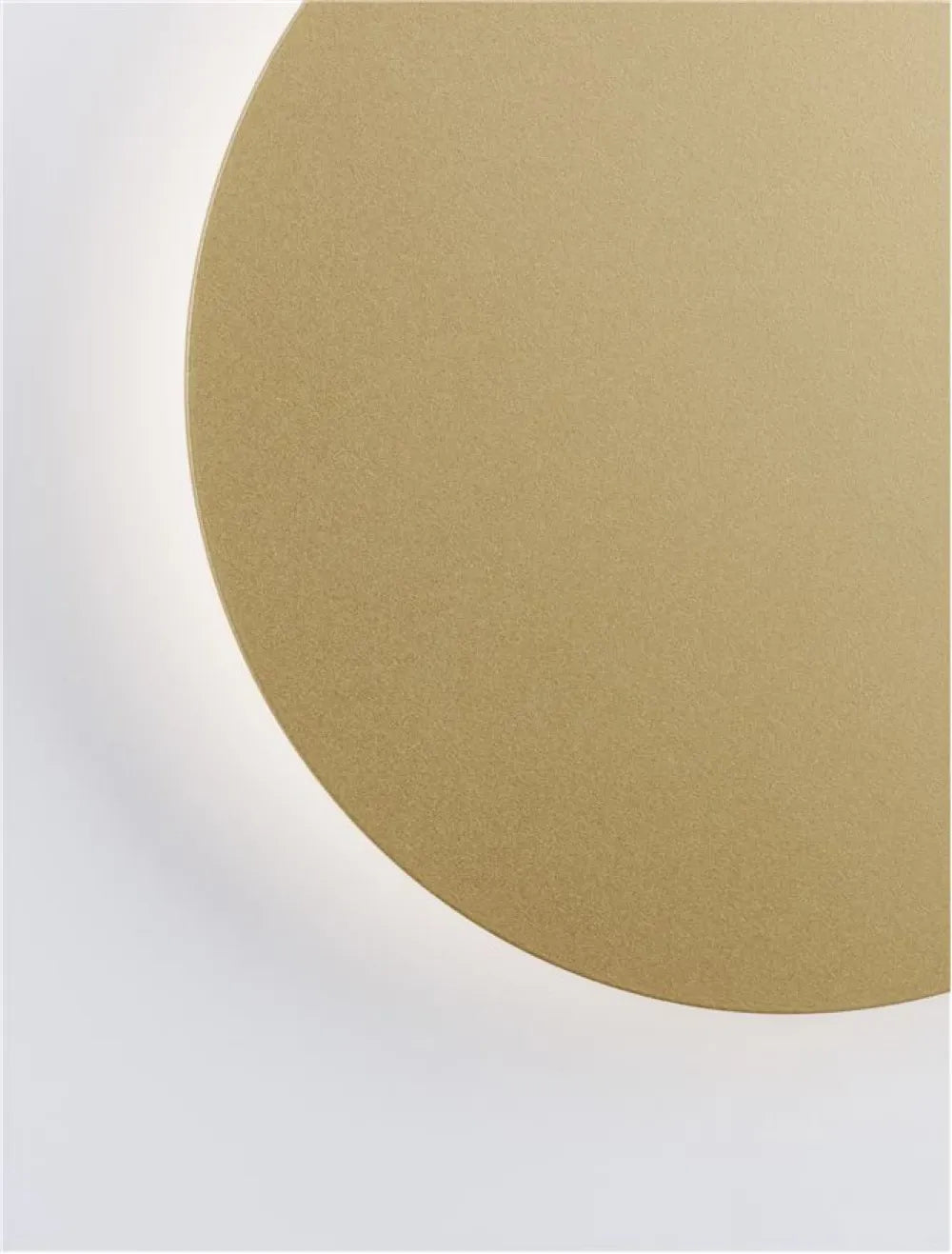 Aplica de perete din Aluminiu Auriu H22xL22cm IP20 12W 1300lm 3000k CYRCLE