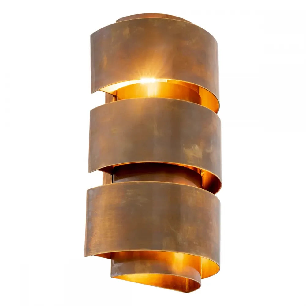 Aplica de perete din Metal Alama atichizata H33xL17cm Manetti S Eichholtz