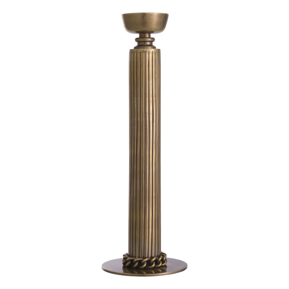 Suport lumanare din Metal Alama D12cm Holder Le Dome Eichholtz