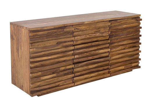 Comoda din Lemn masiv de palisandru  Maro Relief L160xH75cm
