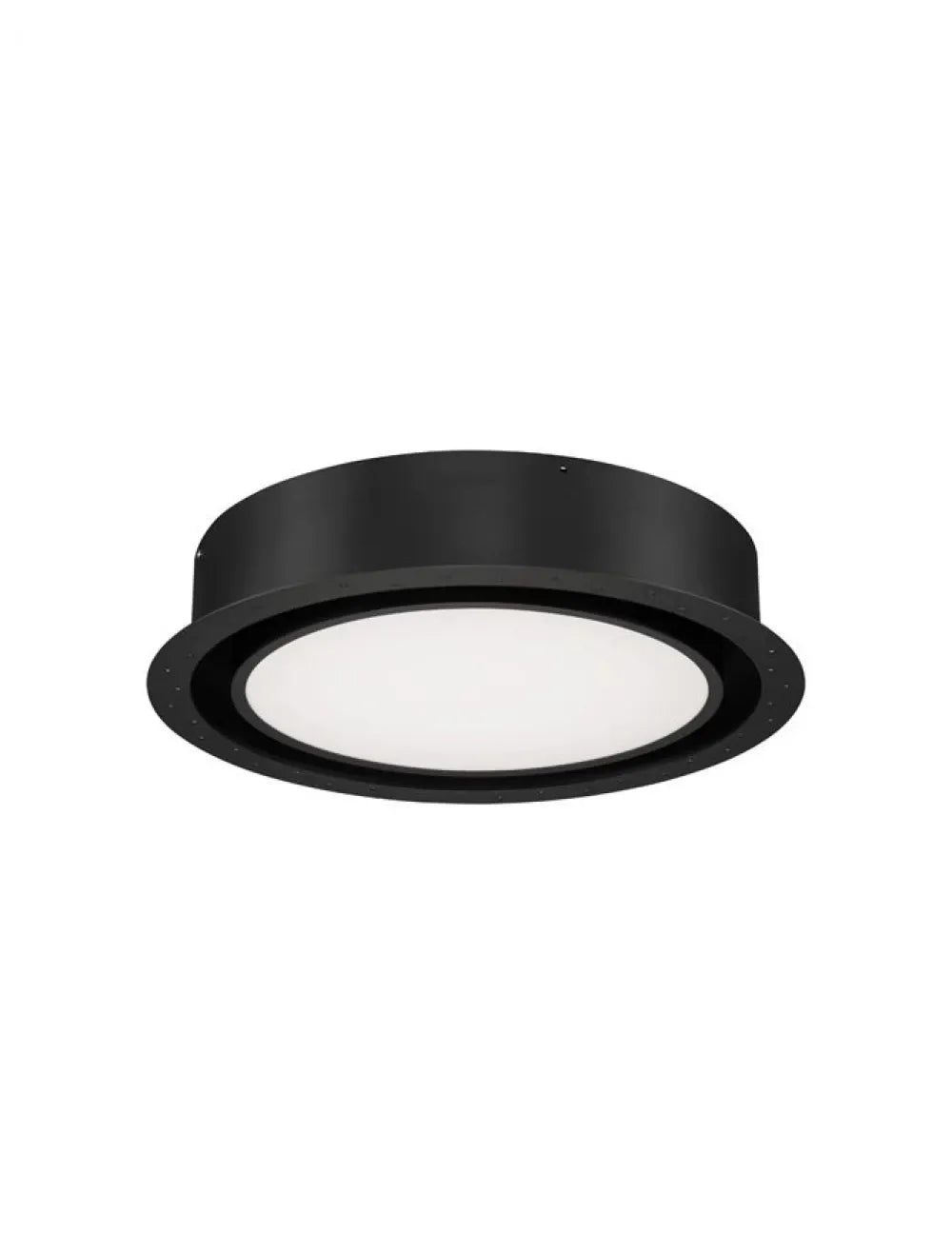 Plafoniera incastrata din Aluminiu Negru H12xL40cm IP20 24W 2341lm 3000k PERFECT