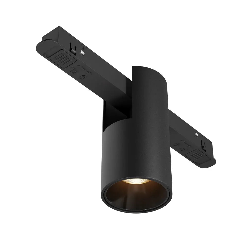 Spot pentru sina Exility din Aluminiu Negru H10.4xL19.3cm 7W 370lm 3000k Alfa