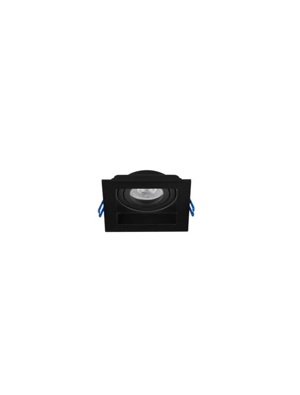 Spot incastrat din Aluminiu Negru H4xL10cm IP20 10W GU10 Eiriam