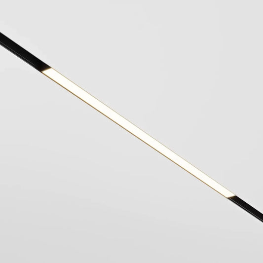 Spot dimabil pentru sina Exility incastrata din Aluminiu Negru H4xL60cm IP 20 24W 1560lm 3000-6000k Basis