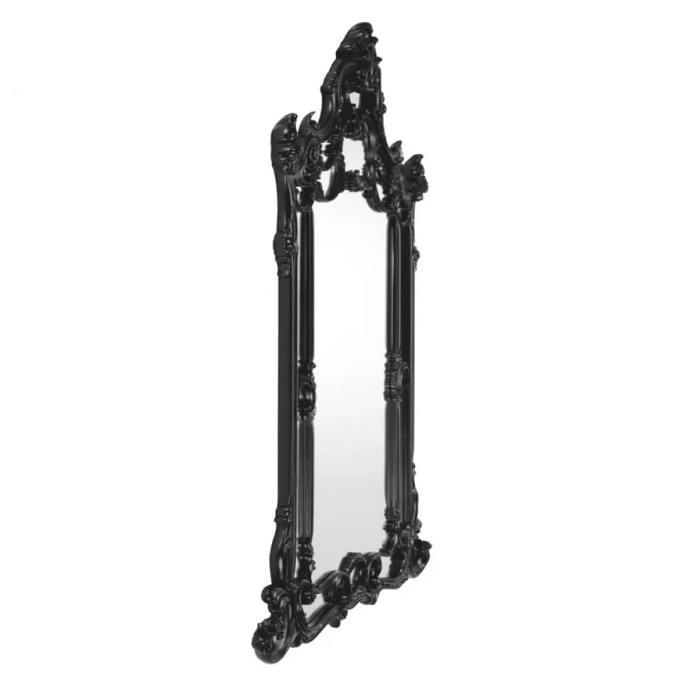 Oglinda cu rama din Lemn Negru L104xH161cm Chippendale Eichholtz