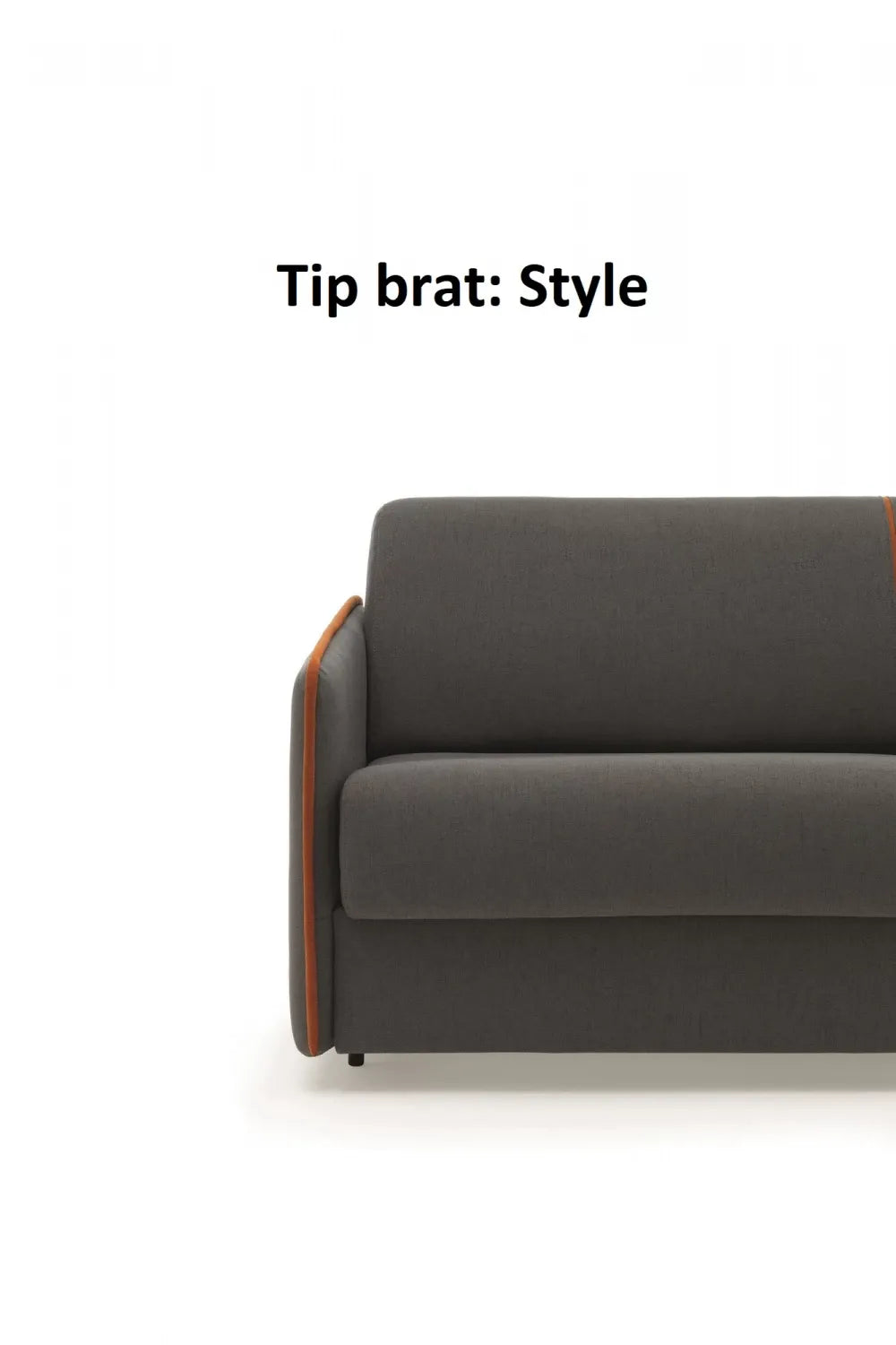 Canapea 3 locuri extensibila cu saltea de 160x195cm Maxi Madeira