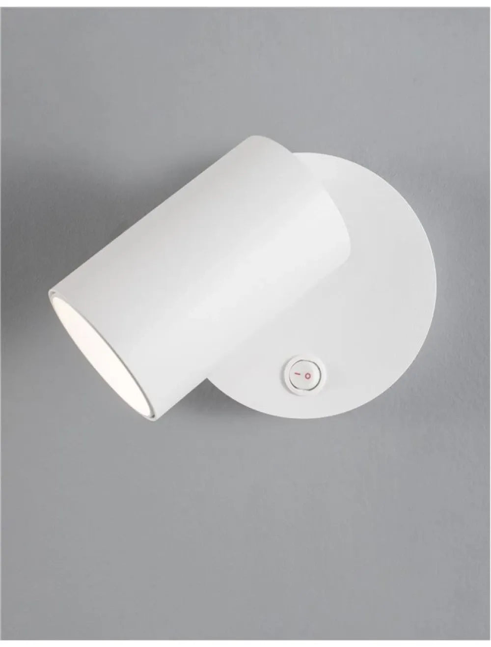Aplica de perete din Aluminiu Alb H10.5xL5.7cm IP20 NET