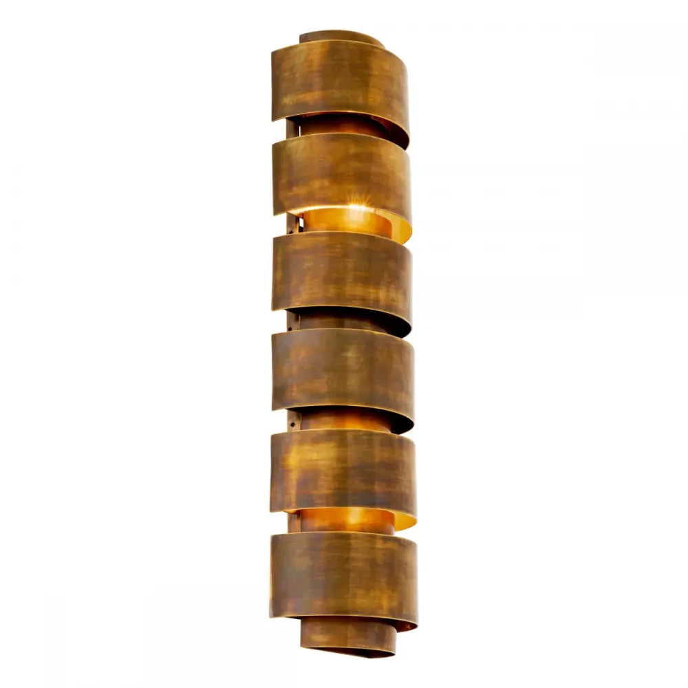 Aplica de perete din Metal Alama atichizata H65xL17cm Manetti L Eichholtz