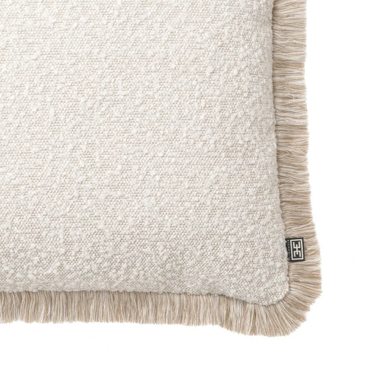 Perna decorativa din Stofa boucle Crem L50xHcm Nami S Eichholtz