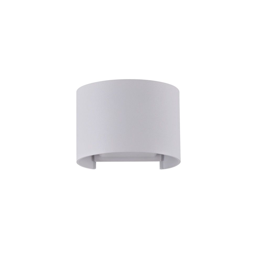 Aplica de perete pentru exterior din Metal Alb cu LED  L12x10xH10cm Fulton